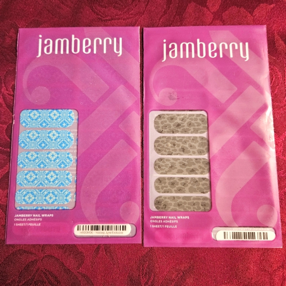 Jamberry Nail Wraps Bundle of 2 Sheets